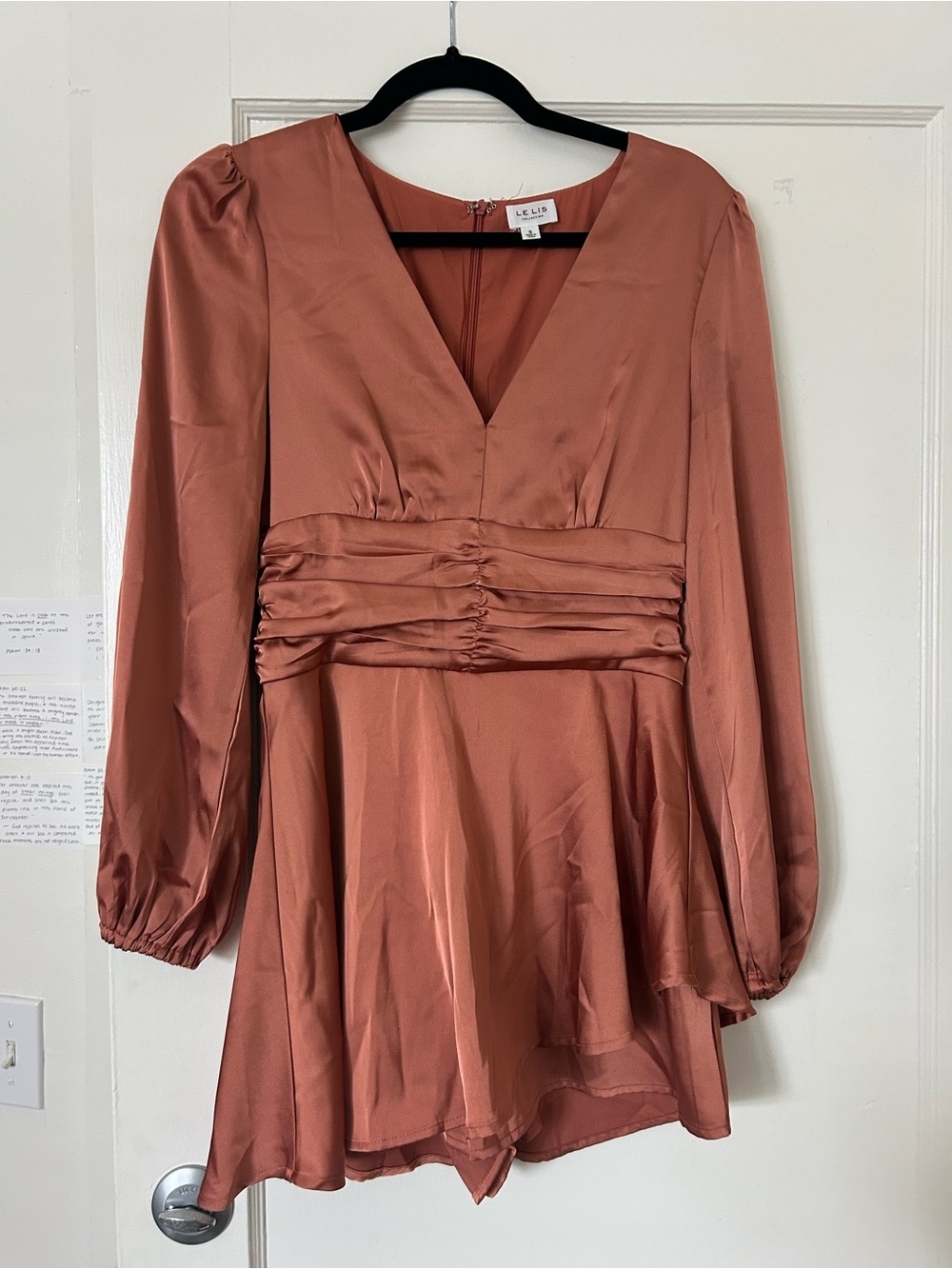 Le Lis Satin Romper